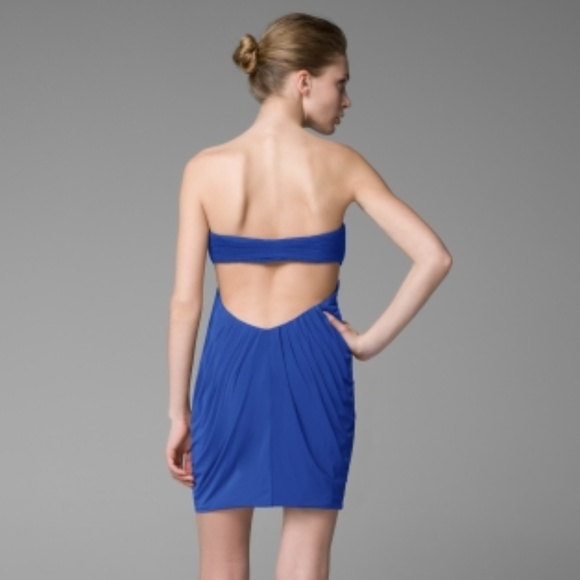 🌟 BCBG Max Azria Sweetheart Bubble Drape Dress XS - Picture 5 of 7